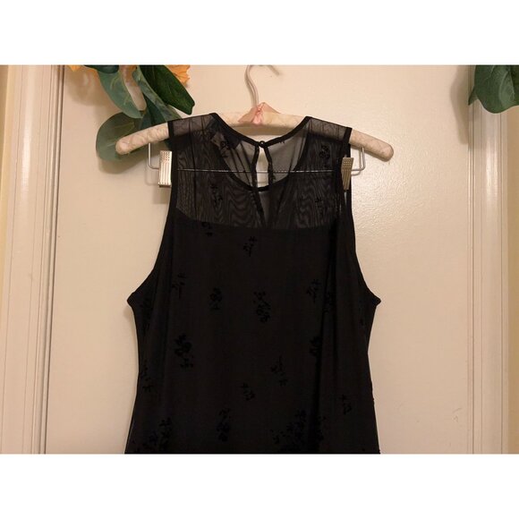 Ethereal/ Womens/Lace Boho Fairy/ Dress Sz Medium Black - Picture 2 of 16